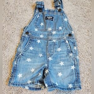 OshKosh B'gosh Blue Denim Star Overalls